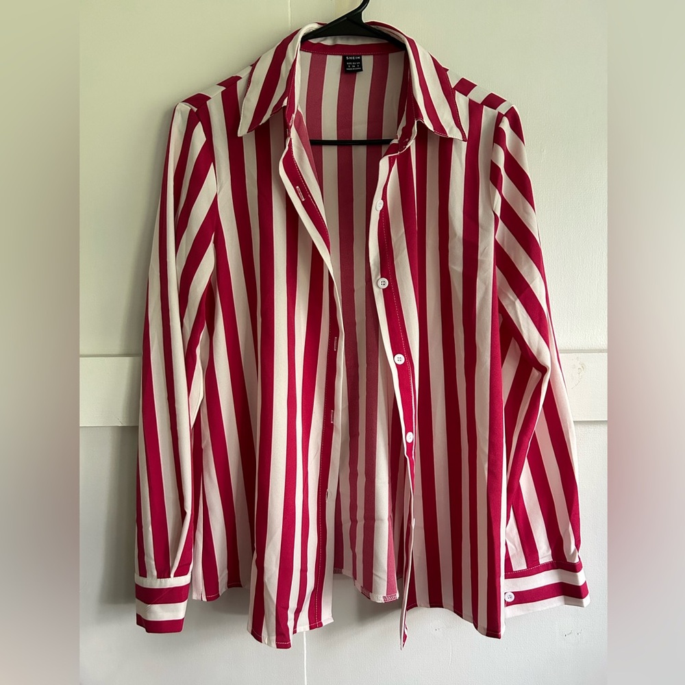 SHEIN Striped Blouse